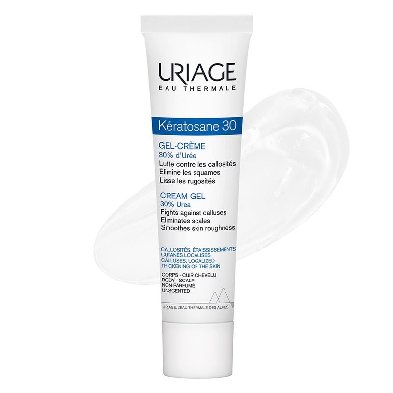 Uriage Keratosane 30 Gel Cream For Dry & Callused Skin 40ml