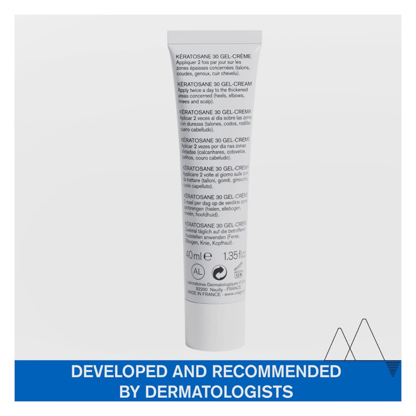 Uriage Keratosane 30 Gel Cream For Dry & Callused Skin 40ml