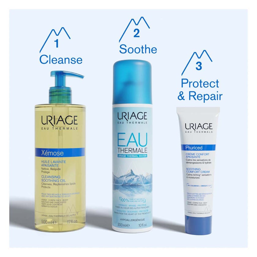 Uriage Pruriced Soothing Comfort Cream For Dry & Itching Prone Skin 100ml