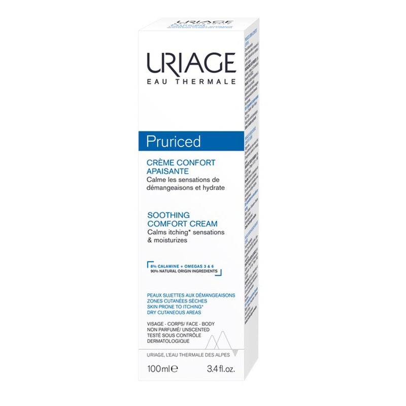 Uriage Pruriced Soothing Comfort Cream For Dry & Itching Prone Skin 100ml