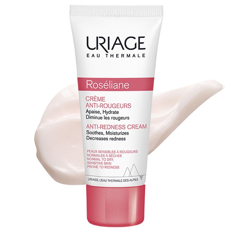 Uriage Roseliane Anti-Redness Moisturizing Cream For Sensitive Skin Prone To Redness 40ml