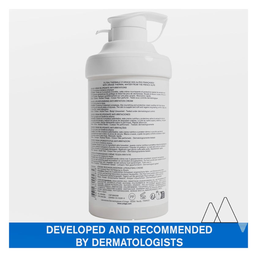 Uriage Xemose Lipid-Replenishing Anti-Irritation Cream 400ml