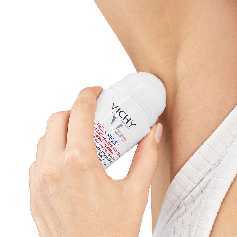 Vichy 72 Hours Stress Resist Anti-Perspirant Deodorant Roll-On For Excessive Perspiration 50ml