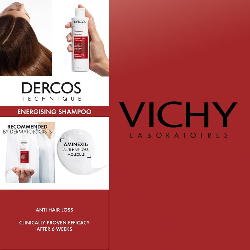 Vichy Dercos Energy+ Stimulating Shampoo 200ml