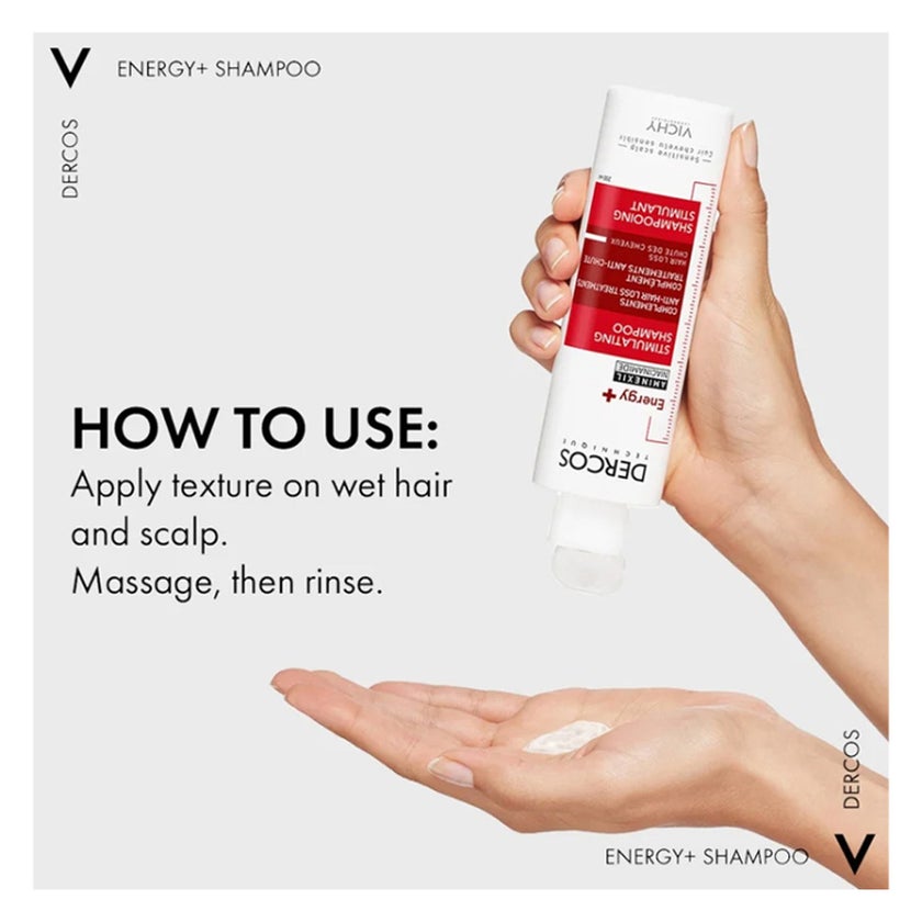 Vichy Dercos Energy+ Stimulating Shampoo 200ml