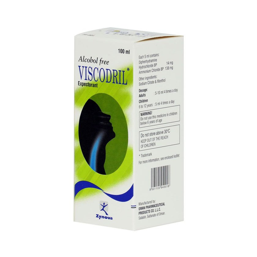 Viscodril Cough Syrup 100ml