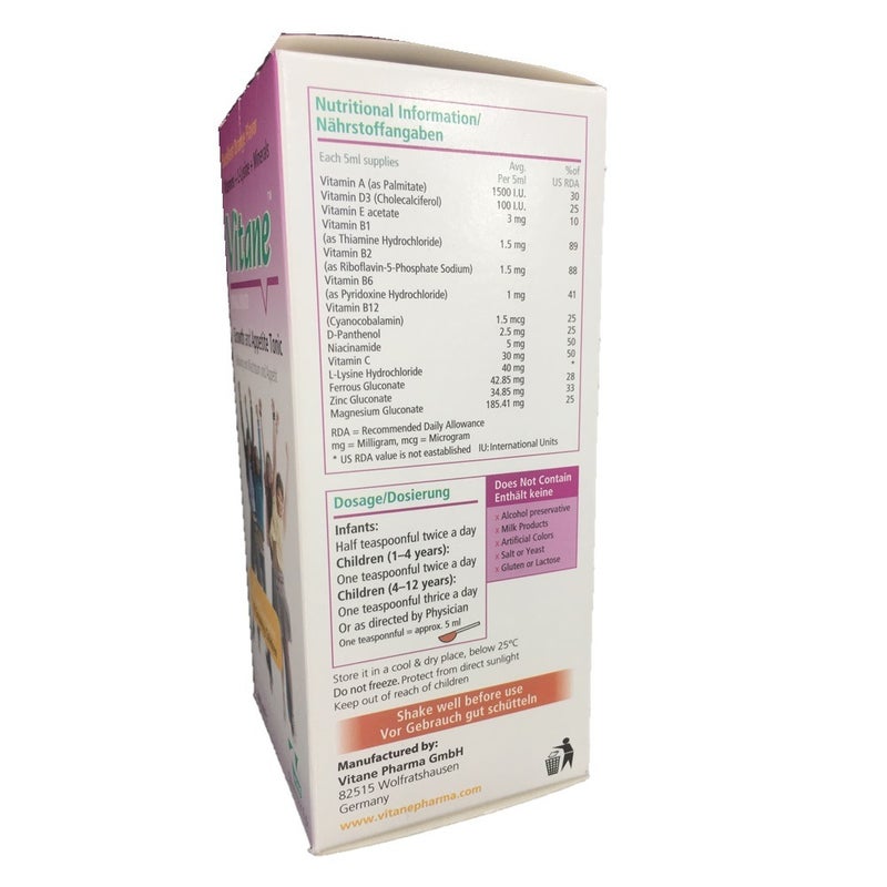 Vitane Oral Liquid 200 mL