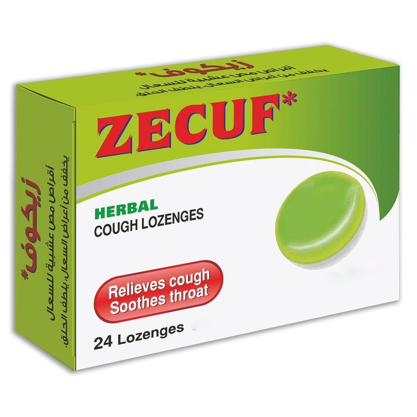 Zecuf Herbal Lozenges, Pack of 24's