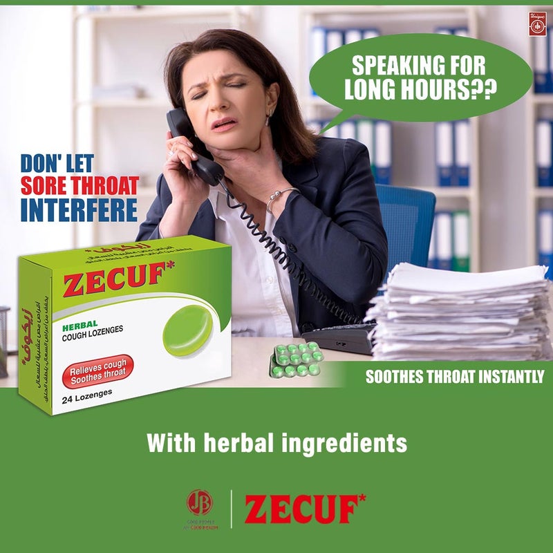 Zecuf Herbal Lozenges 24's