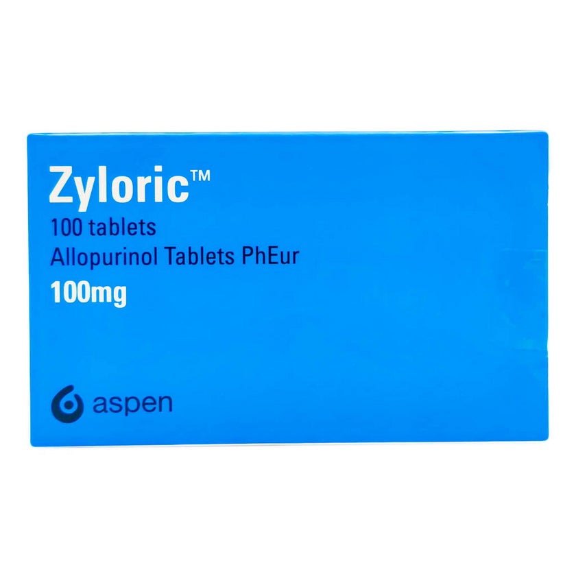 Zyloric 100mg Tablets, Pack of 100's