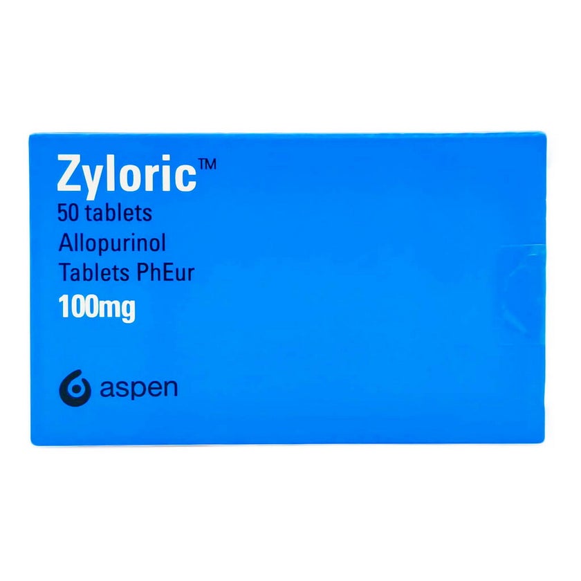 Zyloric 100mg Tablets, Pack of 50's