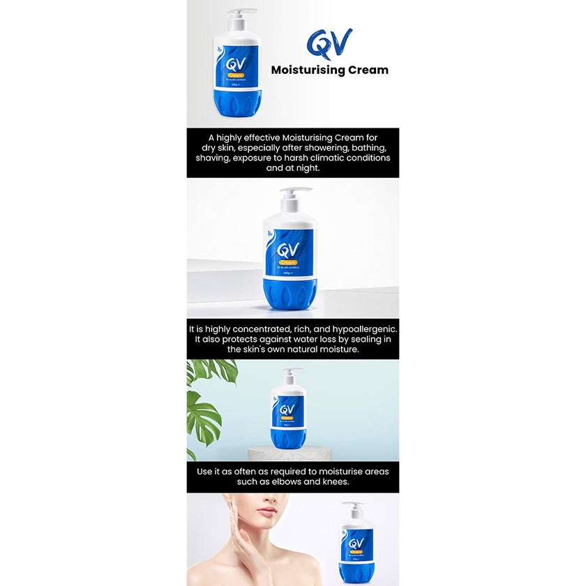 Ego QV Moisturizing Cream For All Skin Types 500g