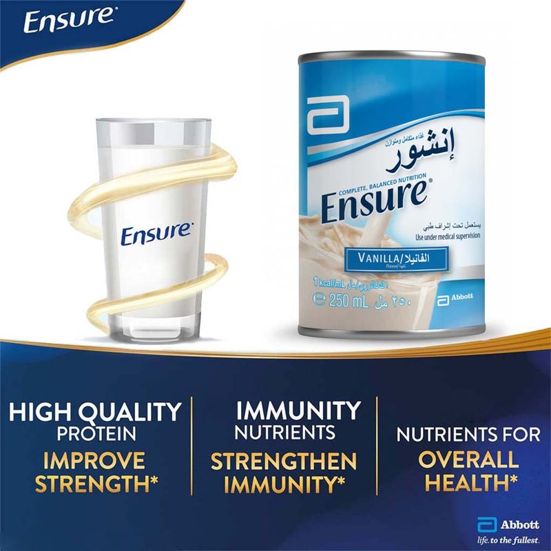 Ensure Vanilla Ready to Drink Liquid 250 mL