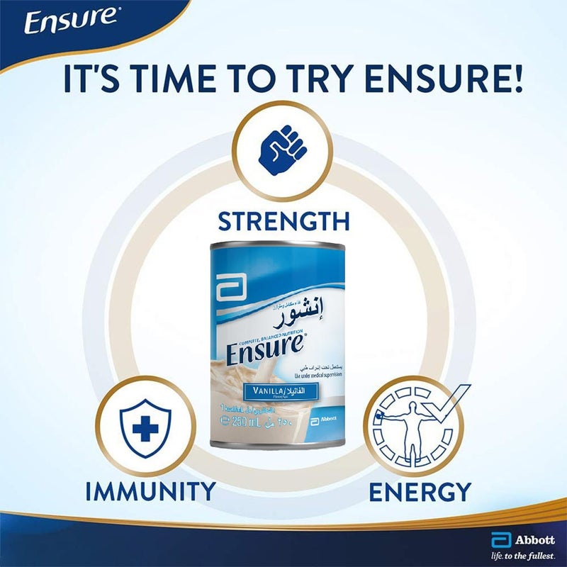 Ensure Vanilla Ready to Drink Liquid 250 mL