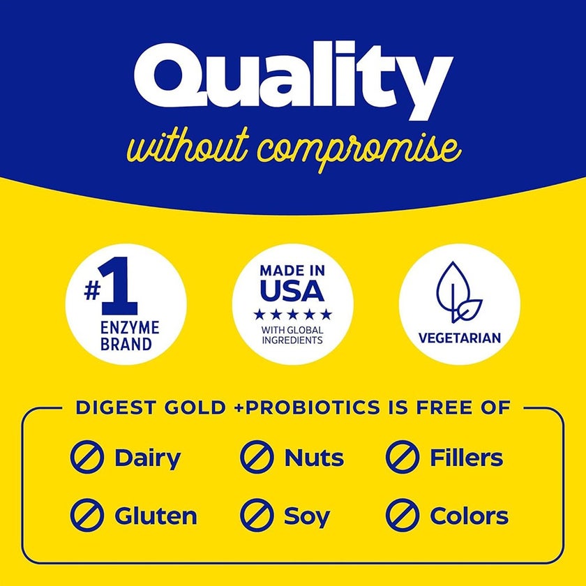 Enzymedica Digest Gold + Probiotics Capsules 45's