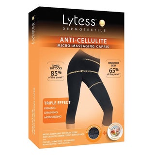 Lytess Anti Cellulite Micro Massaging Capris S/M PF00748A White
