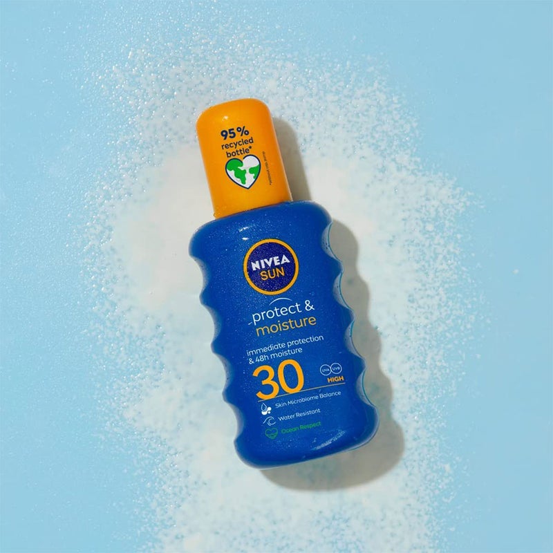 Nivea Sun Protect & Moisture SPF30 Moisturizing Sun Spray 200 mL