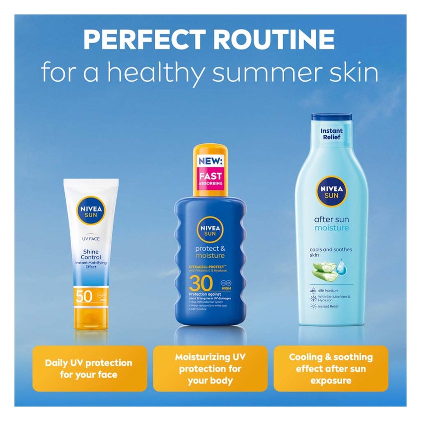 Nivea Sun Protect & Moisture SPF 30 Sun Pump Spray 200ml