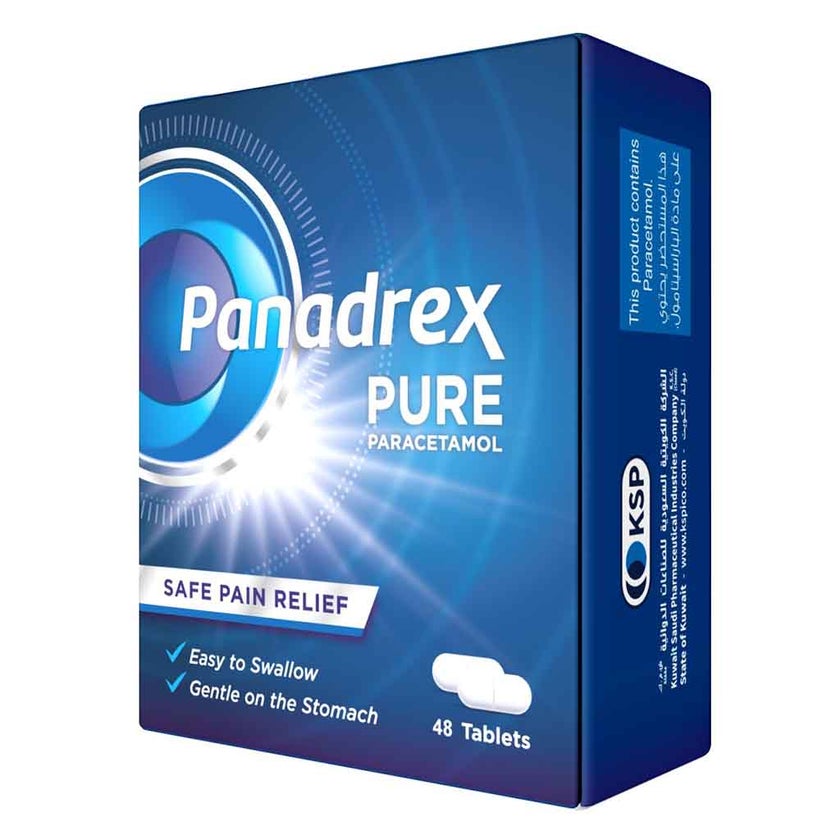 Panadrex 500mg Tablets, Pack of 48's