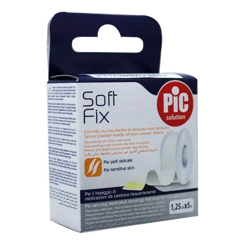 Pic Soft Fix Plaster 1.25 cm x 5 m