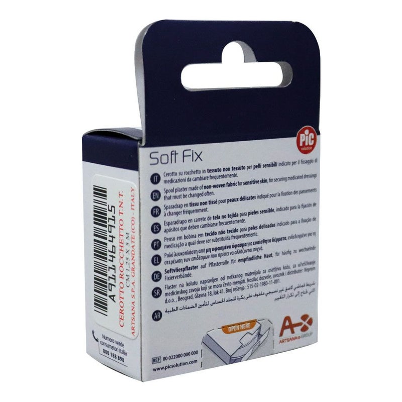 Pic Soft Fix Plaster 1.25 cm x 5 m