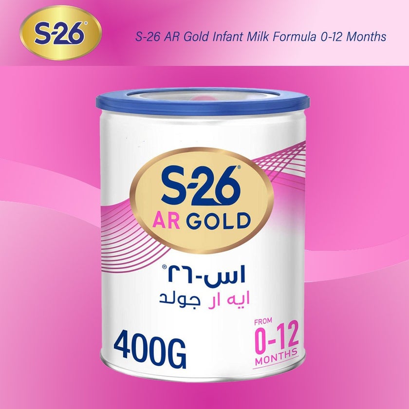S-26 AR Gold Anti Regurgitation Infant Milk Formula For 0 To 12 Months 400g