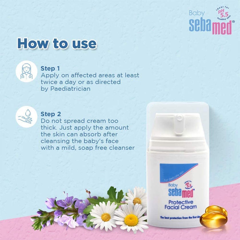 Sebamed Baby Protective Facial Cream 50ml