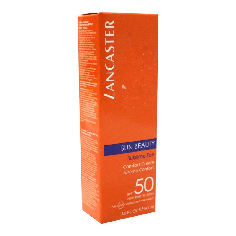 Lancaster Sun Beauty SPF50 Comfort Gentle Touch Cream 50ML