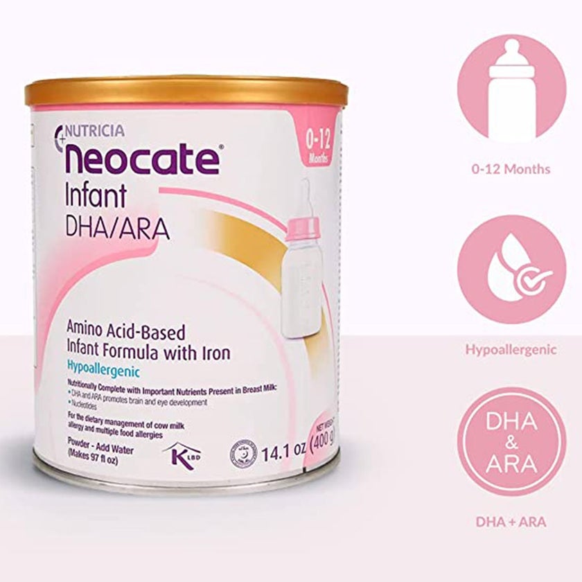 Nutricia Neocate Amino Acid Based Infant Milk Formula For 0 To 12 Months 400g