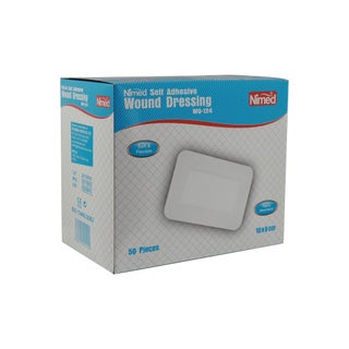 Nimed Self Adhesive Wound Dressing 10 cm x 9 cm 50's