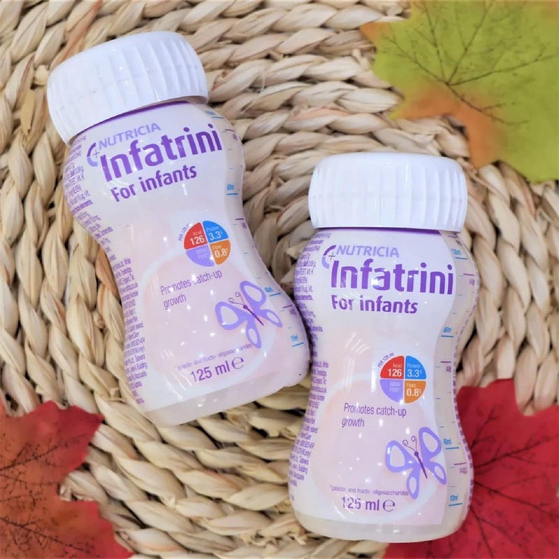 Nutricia Infatrini Ready To Feed Infants Milk Formula For 0 To 18 Months 125ml