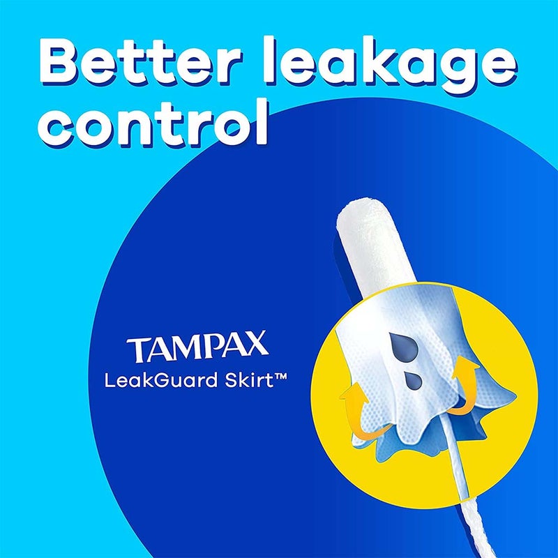 Tampax Super Plus Tampons With Applicator, Pack of 12's