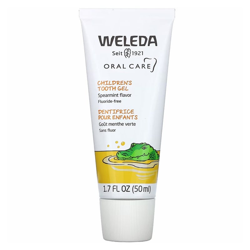 Weleda Oral Care Fluoride-Free Children's Tooth Gel, Spearmint Flavor 50ml
