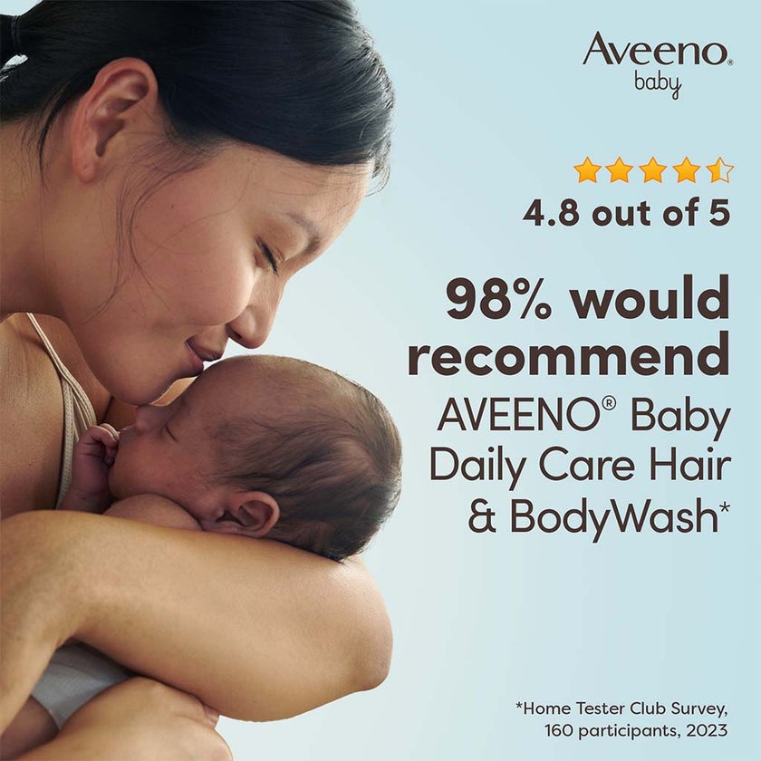Aveeno Baby Daily Care Hair And Body Wash For Sensitive Skin 250ml