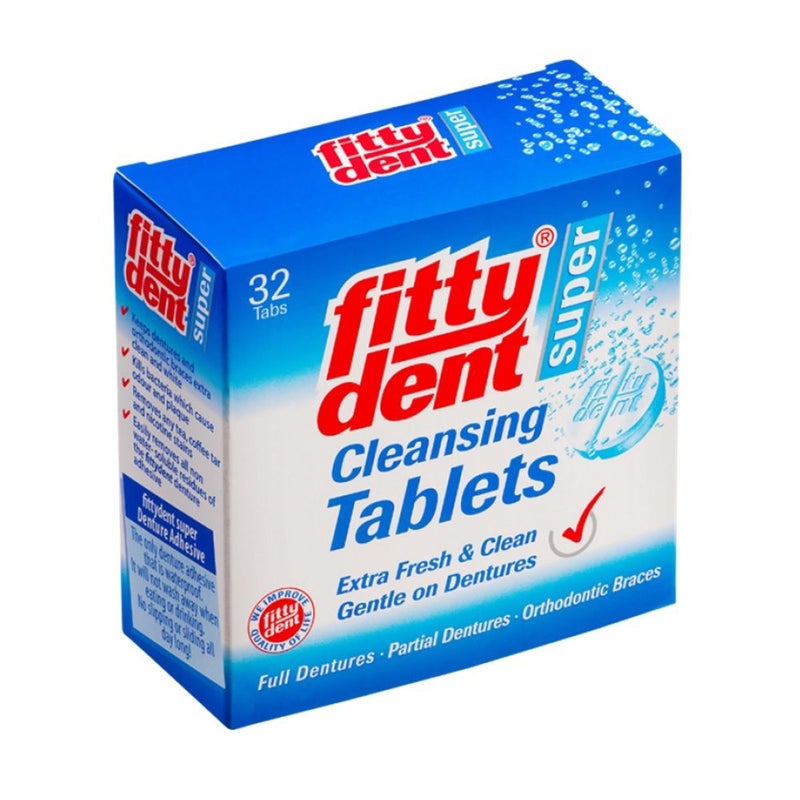 Fittydent Super Cleansing Tablets 32's