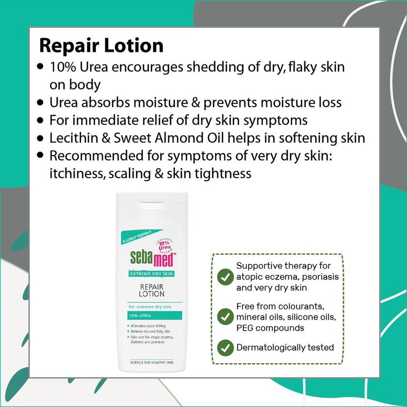 Sebamed Extreme Dry Skin Repair Urea Lotion 200ml