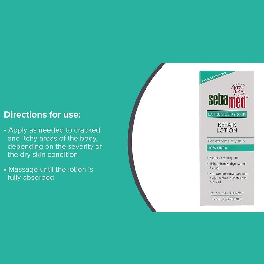 Sebamed Extreme Dry Skin Repair Urea Lotion 200ml