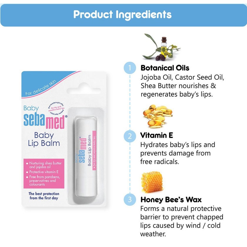 Sebamed Baby Lip Balm 4.8g