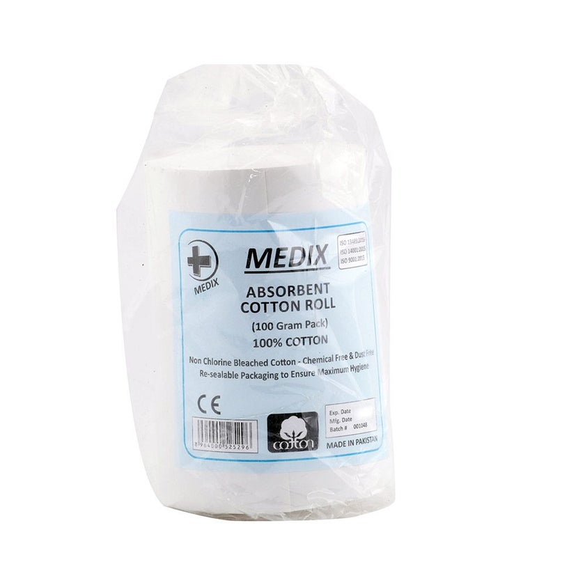 Medix Absorbent Cotton Roll 100g