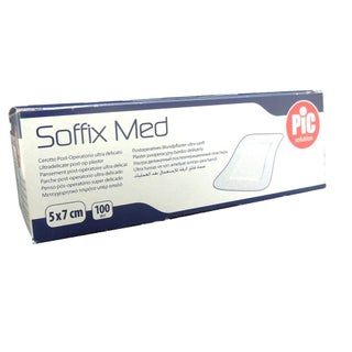 Pic Soffix Med Plasters 5 cm X 7 cm 100's