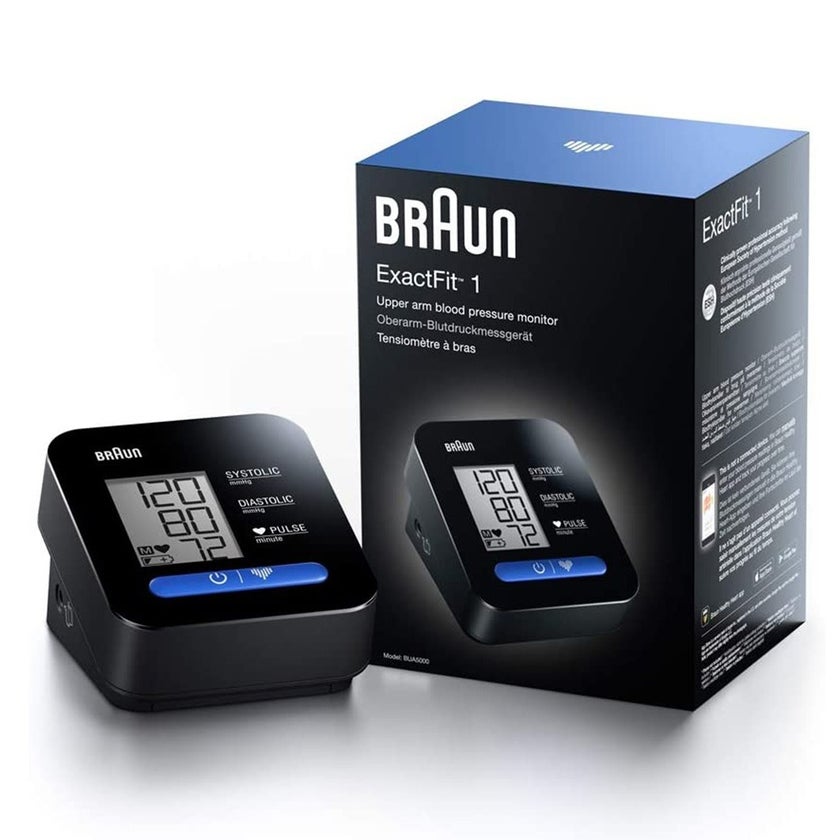 Braun ExactFit 1 Upper Arm Blood Pressure Monitor Model: BUA5000