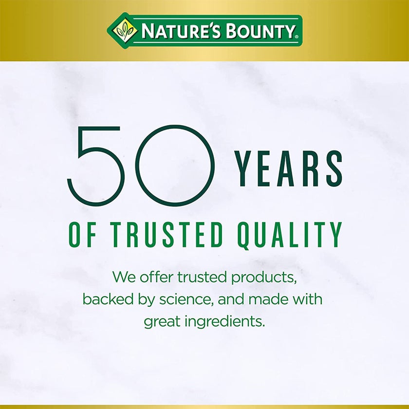 Nature's Bounty Biotin 1000mcg Capsules, Pack of 100's