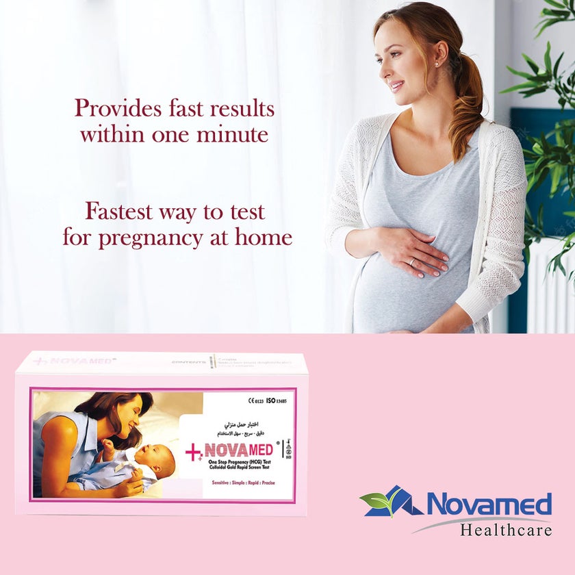 Novamed One Step Pregnancy HCG Test Kit