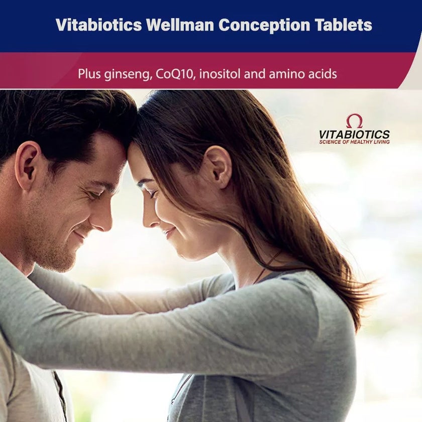 Vitabiotics Wellman Conception Tablets, Pack of 30's