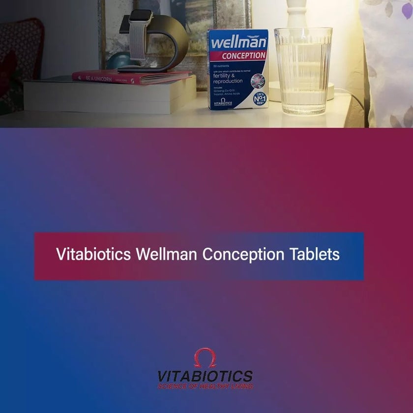 Vitabiotics Wellman Conception Tablets, Pack of 30's