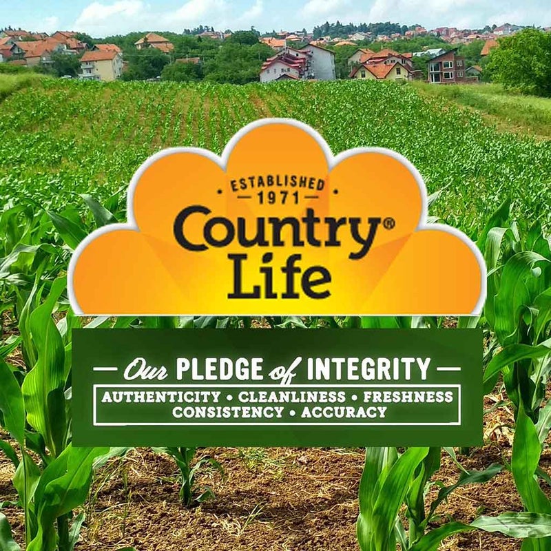 Country Life Nature's Garlic 500 mg Softgel With Rice Bran Oil & Vitamin E, Pack of 90's
