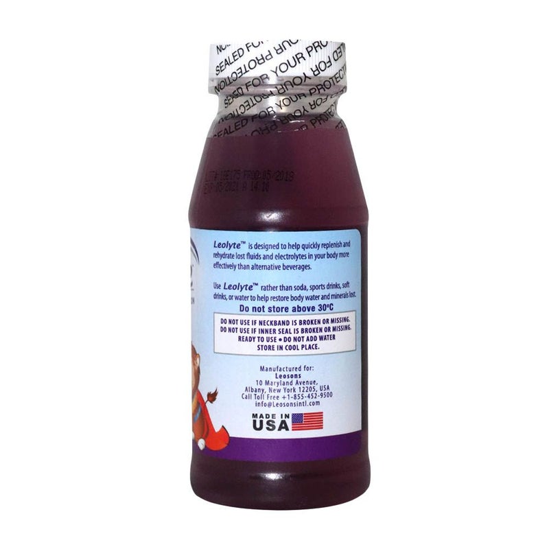 Leolyte Oral Maintenance Grape Flavour 237 mL