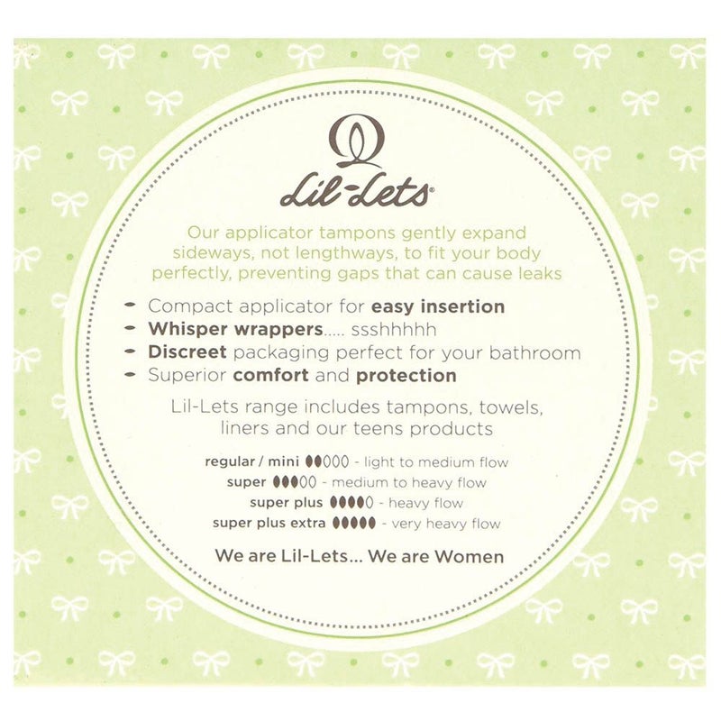 Lil-Lets Applicator Tampons Super Plus 14's