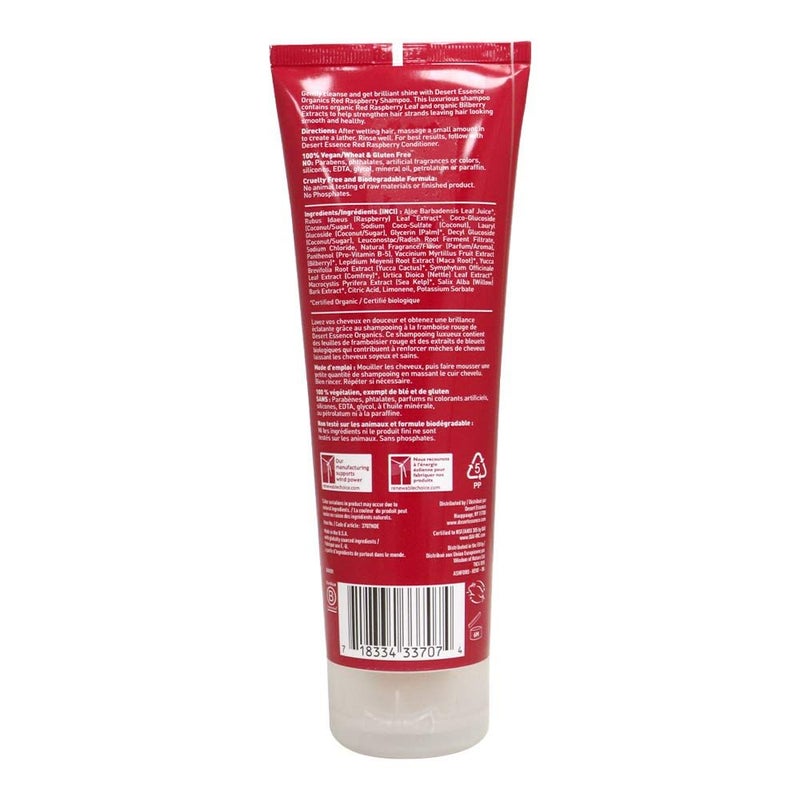 Desert Essence Red Raspberry Shampoo 237 mL