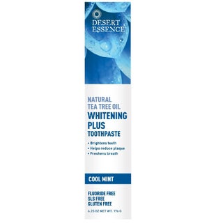 Desert Essence Natural Tea Tree Oil Whitening Plus Toothpaste 6.25 oz, 176 g